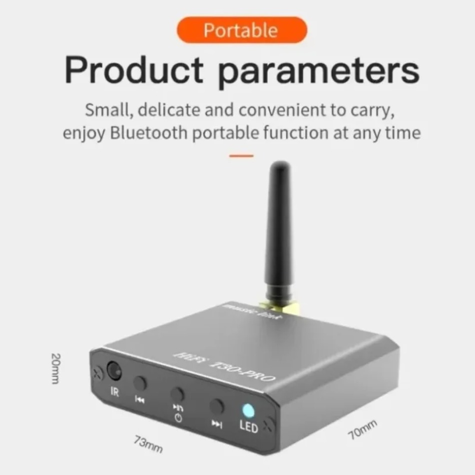 Bluetooth Adapter Receiver - Receptor de Audio Bluetooth 5.2, Adaptador