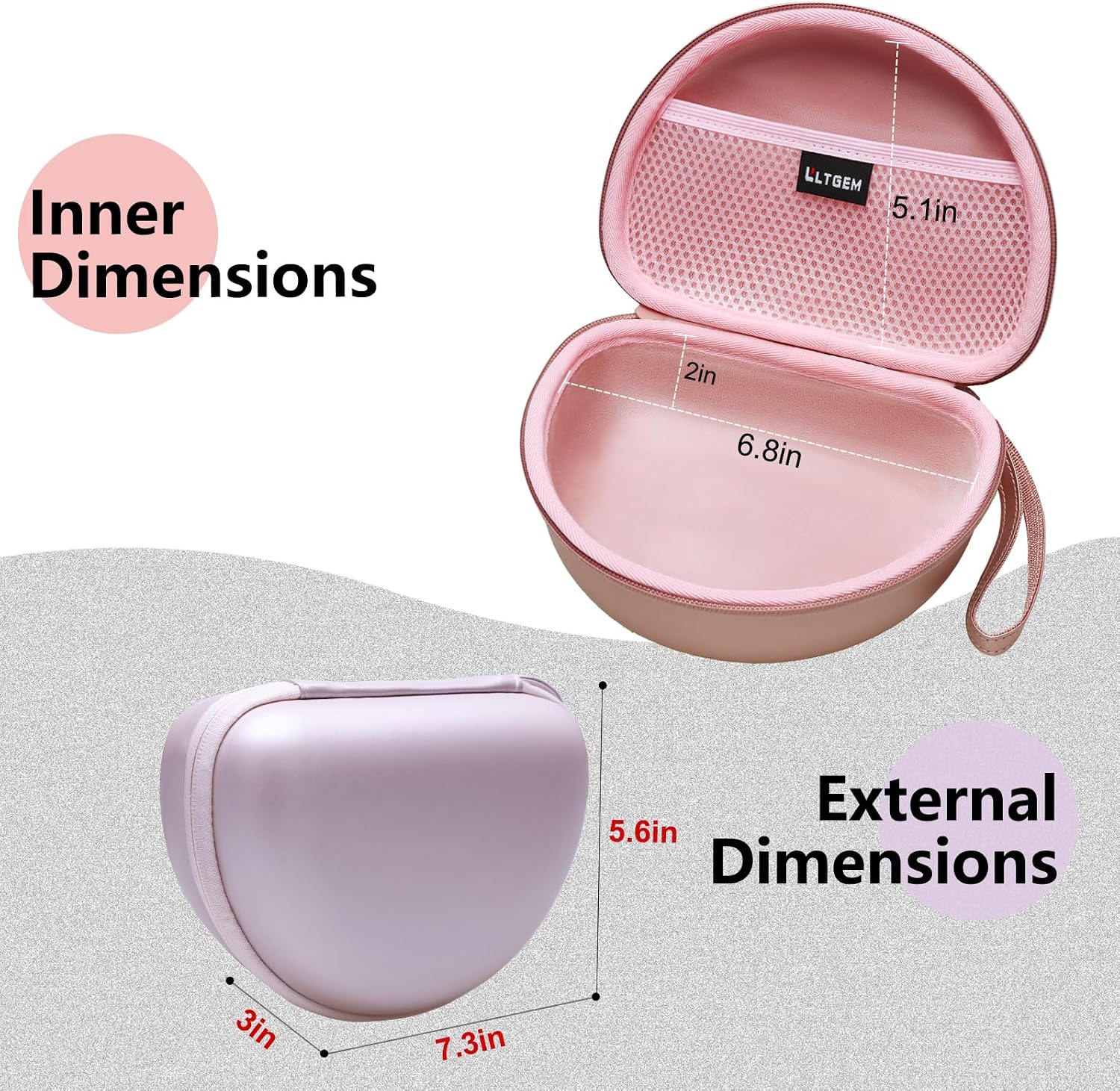 Estuche LTGEM compatible con a - Beats Headphone Solo 4 reseña y precio