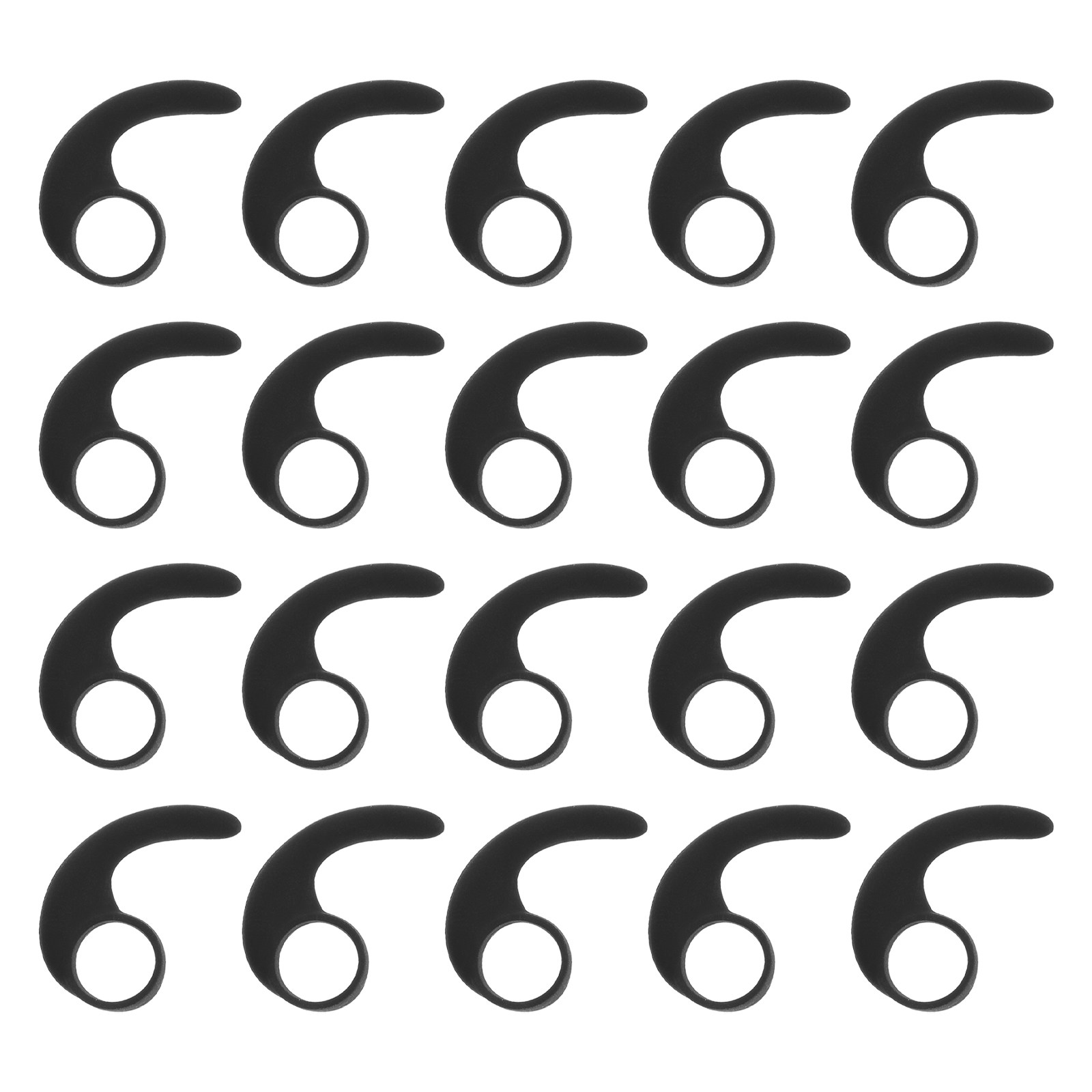 20 piezas de ganchos de silico - Sports Earphone Hook reseña y precio
