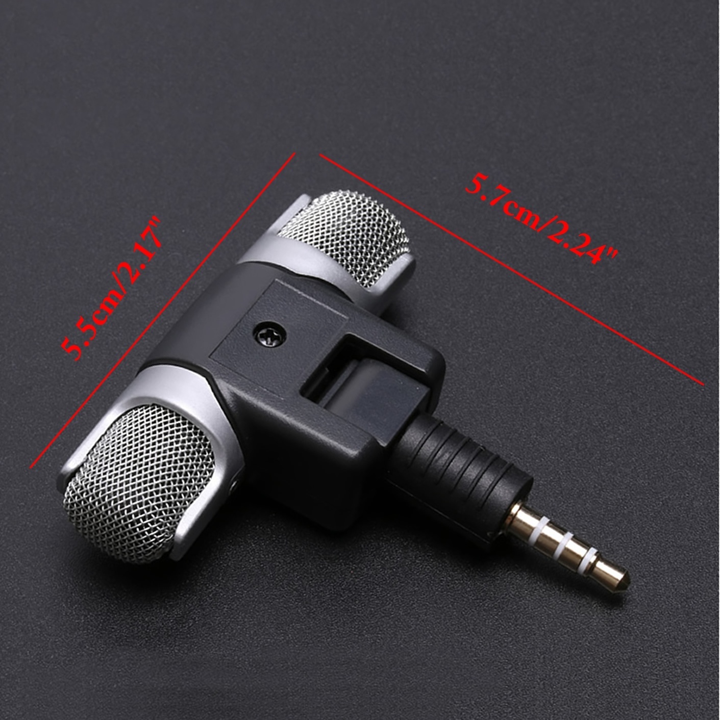 Mini micrófono estéreo con con - Audiophile Headphone Wired reseña y precio